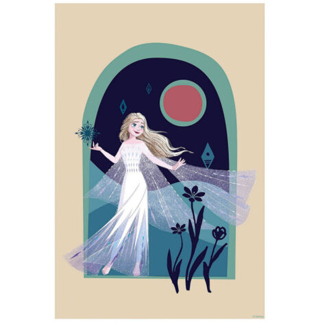 Poster d'Art - Elsa Nuit Nocturne - 30 x 40 cm