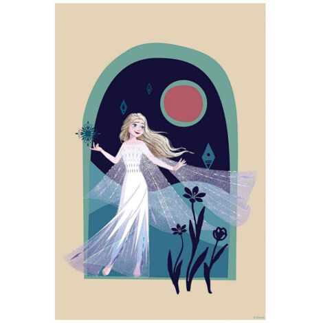 Poster d'Art - Elsa Nuit Nocturne - 50 x 40 cm