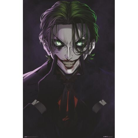 Poster dc comics joker anime