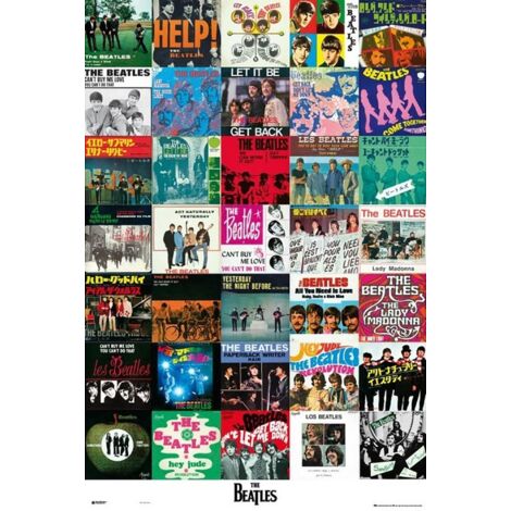 Poster der Beatles-Cover