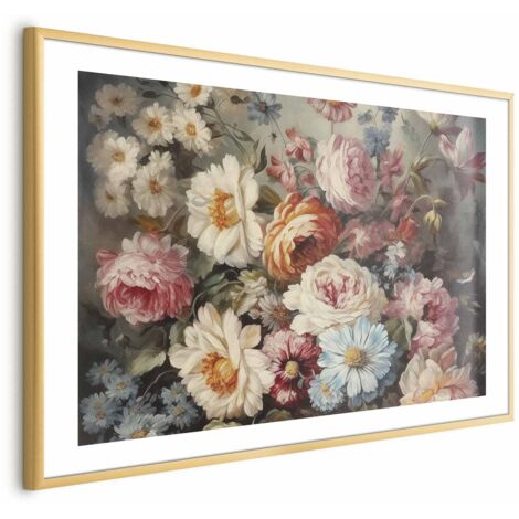 Poster – Der Duft von Gartenblumen