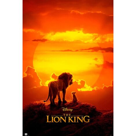 Poster disney el rey leon one sheet