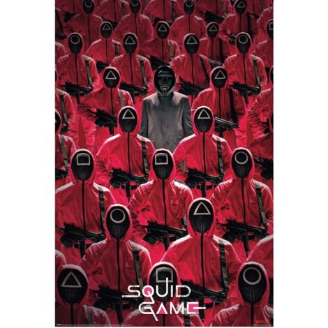 Poster el juego del calamar miembros
