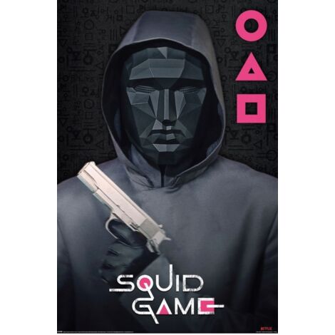 Poster el juego del calamar supervisor