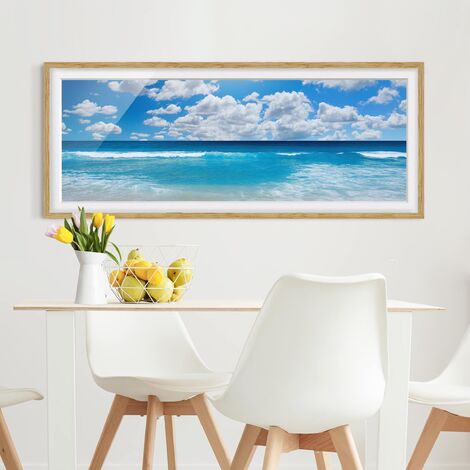 Poster encadré - Touch Of Paradise - Panorama Paysage