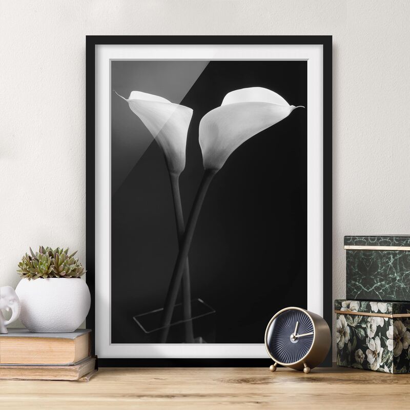 

Póster enmarcado - Aura Calla Dimensión LxA: 70cm x 50cm, Marco: Negro