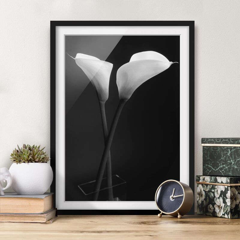 

Póster enmarcado - Aura Calla Dimensión LxA: 40cm x 30cm, Marco: Negro