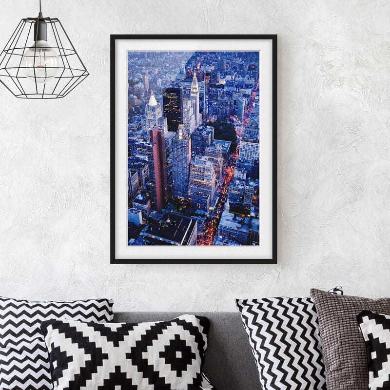 

Póster enmarcado - Big Apple Dimensión LxA: 40cm x 30cm, Marco: Negro