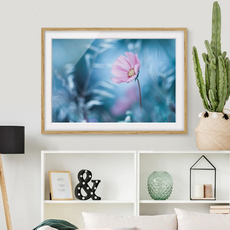 

Póster enmarcado - Bloom In Pastel Dimensión LxA: 30cm x 40cm, Marco: Roble