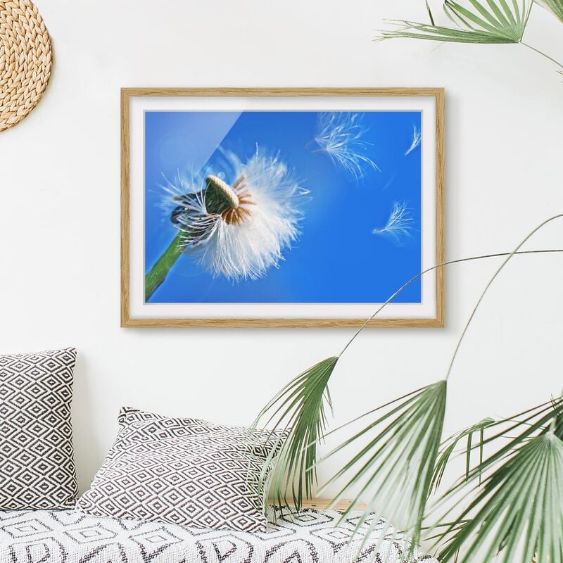 

Póster enmarcado - Blown Away Dimensión LxA: 18cm x 24cm, Marco: Roble