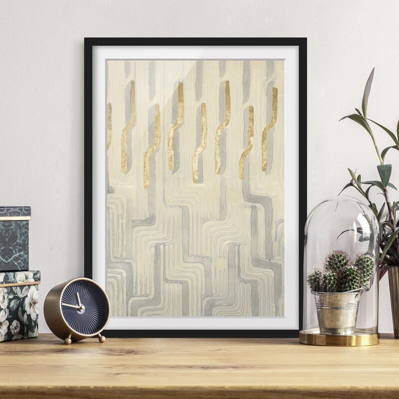 

Póster enmarcado - Ciniglia Iii Dimensión LxA: 24cm x 18cm, Marco: Negro