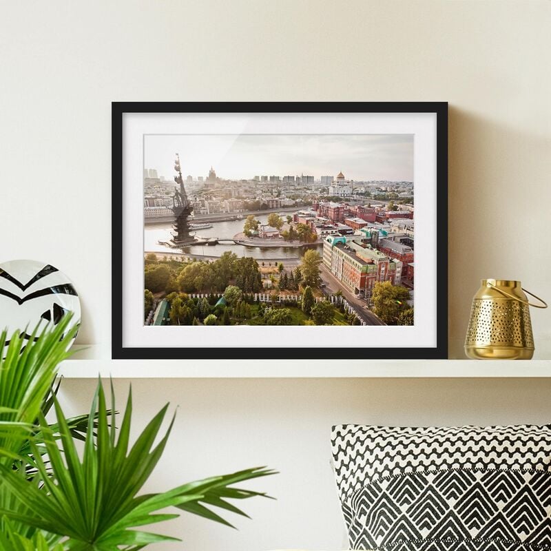 

Póster enmarcado - City Of Moscow Dimensión LxA: 30cm x 40cm, Marco: Negro