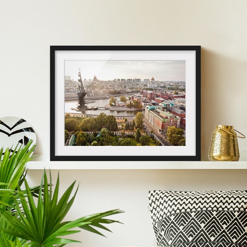

Póster enmarcado - City Of Moscow Dimensión LxA: 40cm x 55cm, Marco: Negro