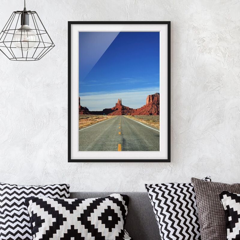 

Póster enmarcado - Colorado Plateau Dimensión LxA: 55cm x 40cm, Marco: Negro