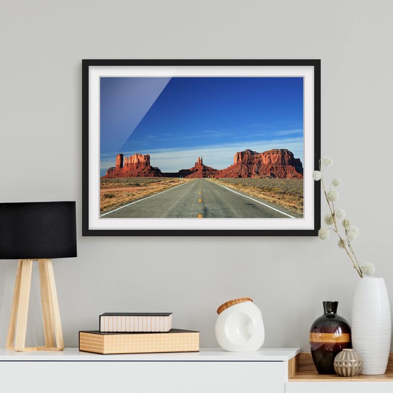 

Póster enmarcado - Colorado Plateau Dimensión LxA: 30cm x 40cm, Marco: Negro