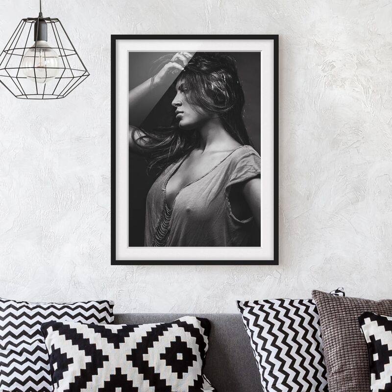 

Póster enmarcado - Dorine Dimensión LxA: 70cm x 50cm, Marco: Negro
