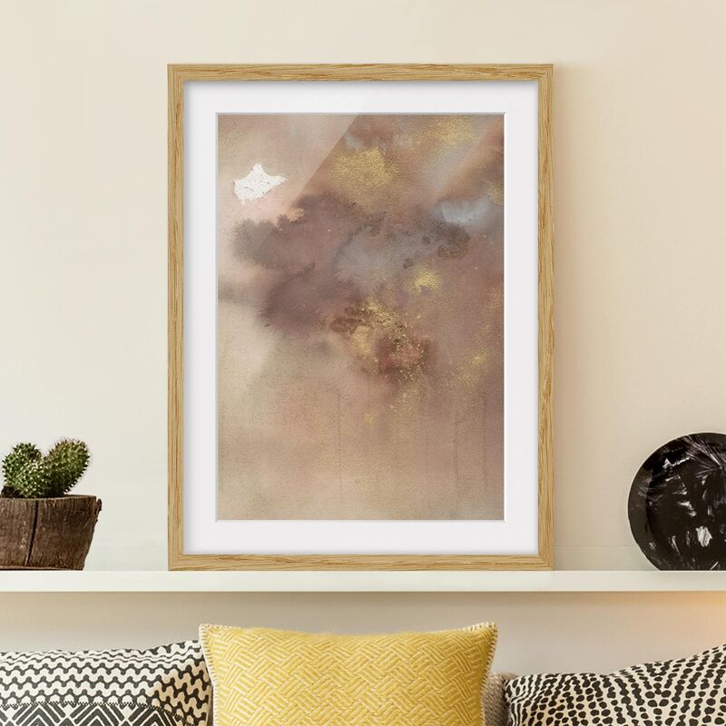 

Póster enmarcado - I Himmelsträumerei Dimensión LxA: 70cm x 50cm, Marco: Roble