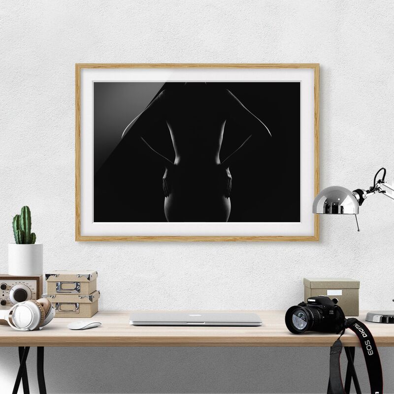 

Póster enmarcado - Eszter Dimensión LxA: 40cm x 55cm, Marco: Roble