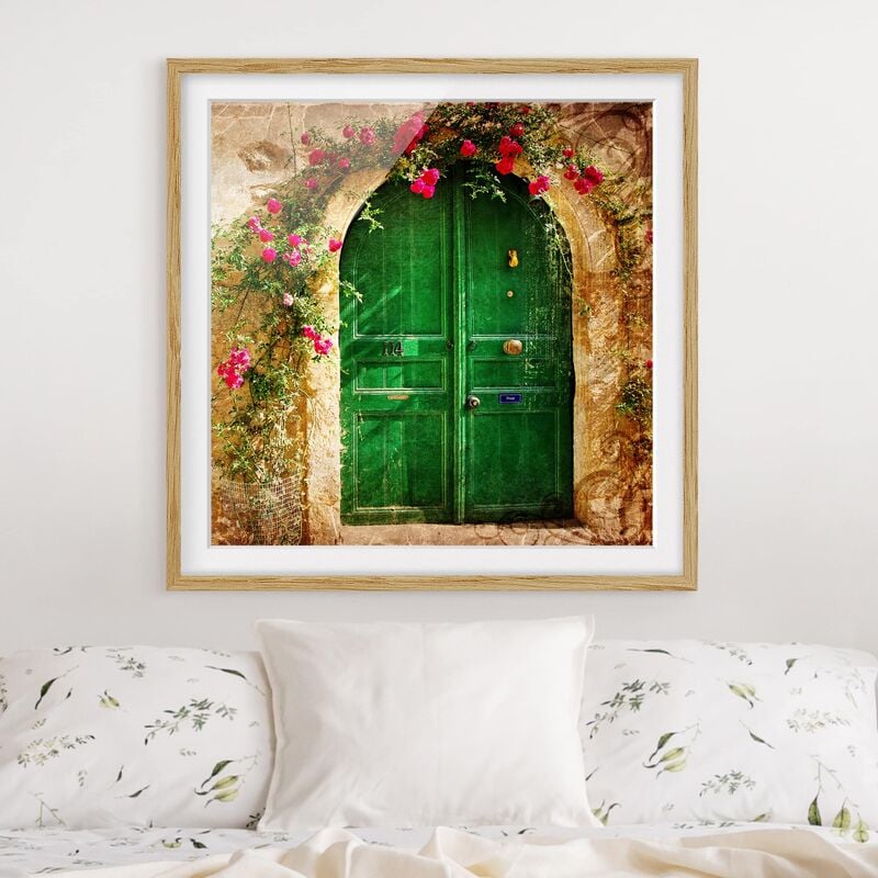 

Póster enmarcado - Fairytale Dimensión LxA: 50cm x 50cm, Marco: Roble