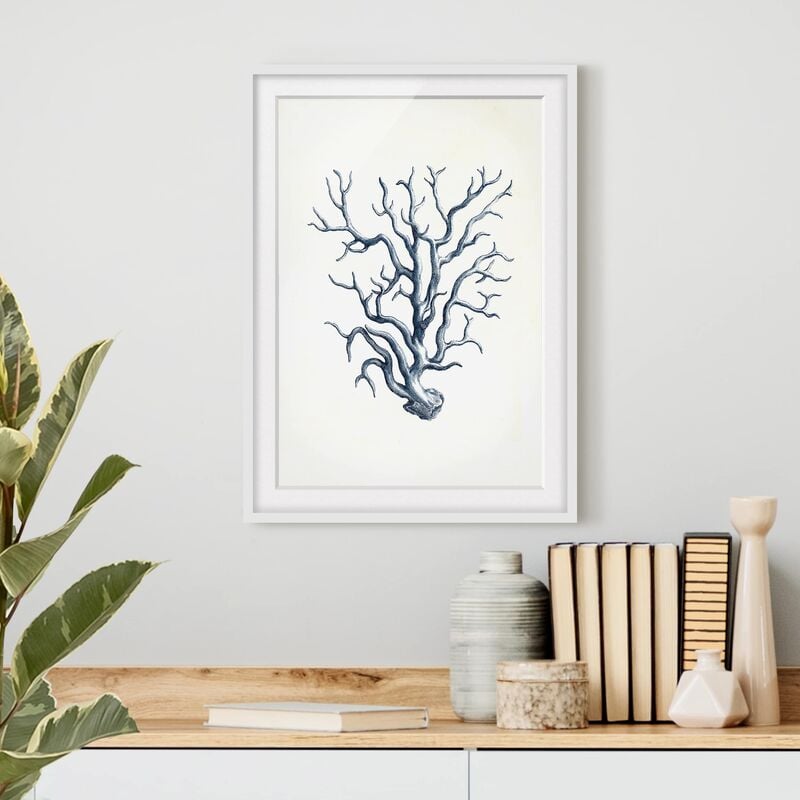 

Póster enmarcado - Flotsam In Navy Iv Dimensión LxA: 40cm x 30cm, Marco: Roble