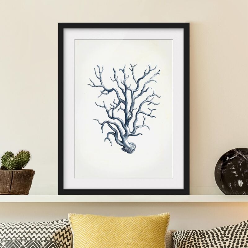 

Póster enmarcado - Flotsam In Navy Iv Dimensión LxA: 55cm x 40cm, Marco: Negro