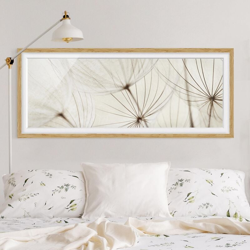 

Póster enmarcado - Dolci Erbe Dimensión LxA: 30cm x 75cm, Marco: Roble