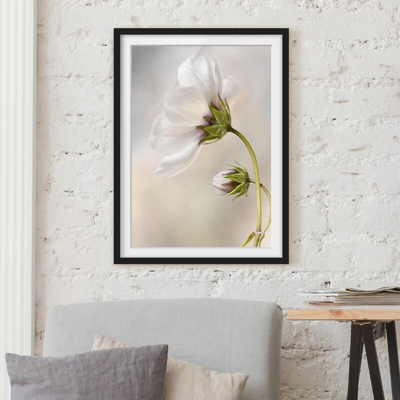 

Póster enmarcado - Heavenly Dream Of Blossoms Dimensión LxA: 100cm x 70cm, Marco: Negro