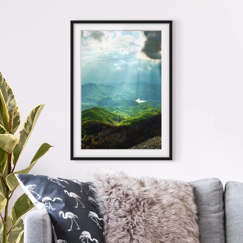 

Póster enmarcado - Heavenly Ground Dimensión LxA: 70cm x 50cm, Marco: Negro