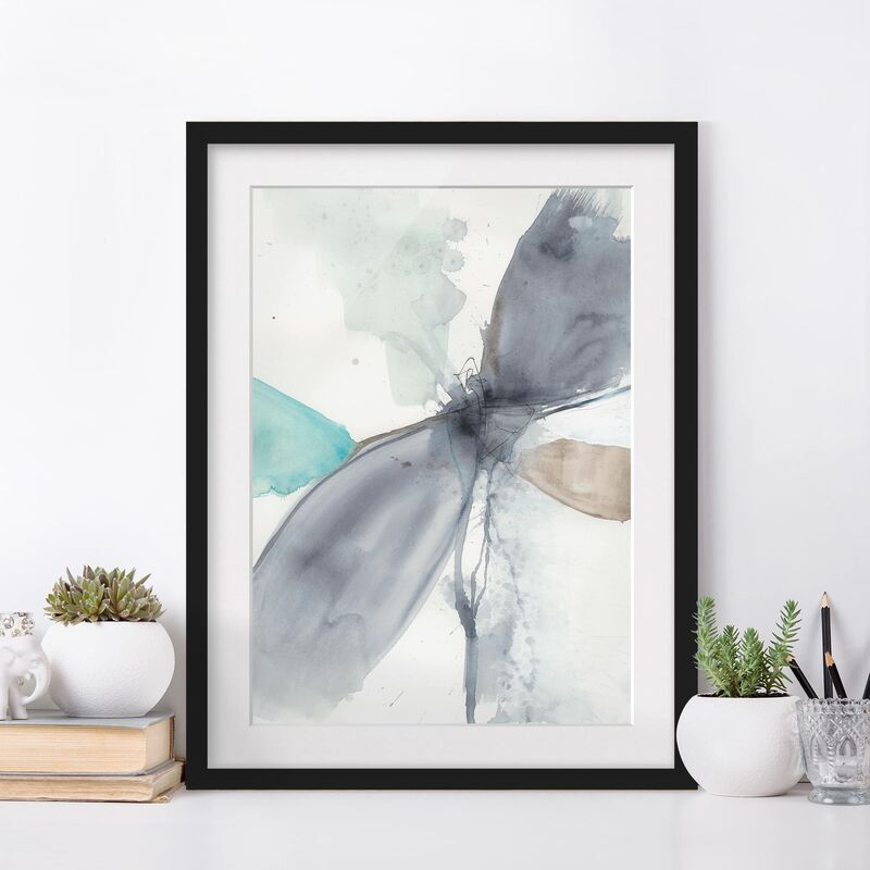 

Póster enmarcado - I Libellentanz Dimensión LxA: 24cm x 18cm, Marco: Negro