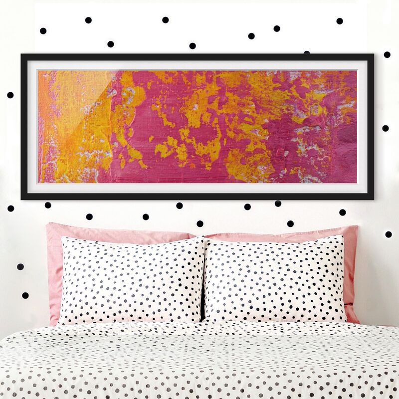 

Póster enmarcado - Il Più Forte Cheer Dimensión LxA: 50cm x 130cm, Marco: Negro