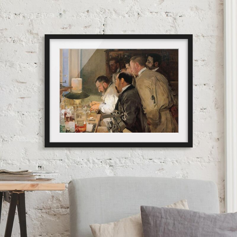 

Póster enmarcado - Joaquin Sorolla - Research Dimensión LxA: 40cm x 55cm, Marco: Negro