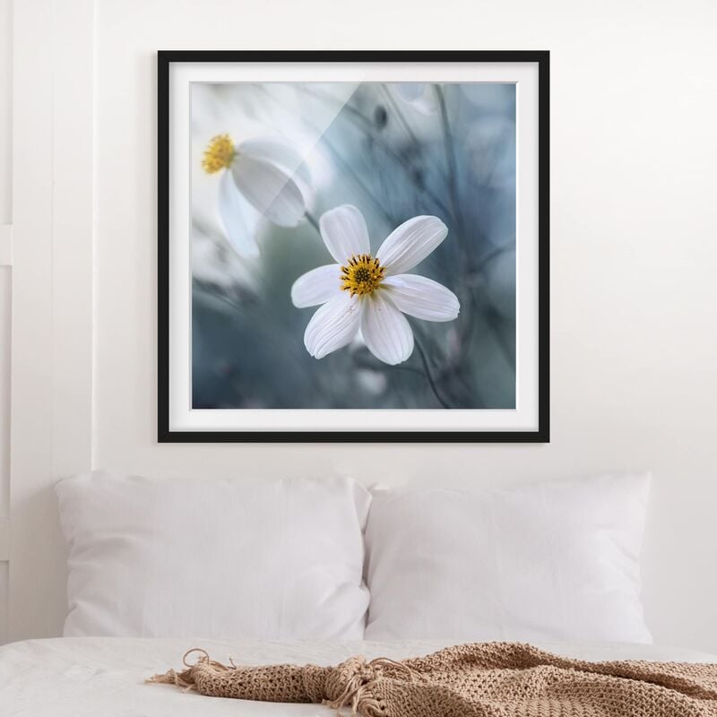

Póster enmarcado - Kosmeen In Pastel Dimensión LxA: 50cm x 50cm, Marco: Negro