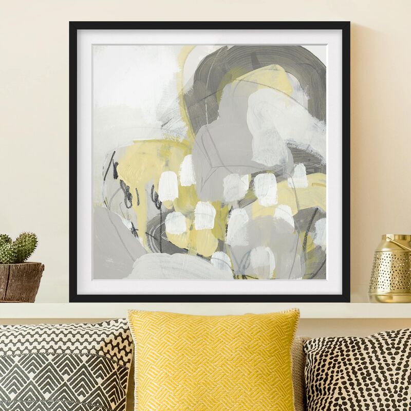 

Póster enmarcado - Lemons In The Mist II Dimensión LxA: 20cm x 20cm, Marco: Negro