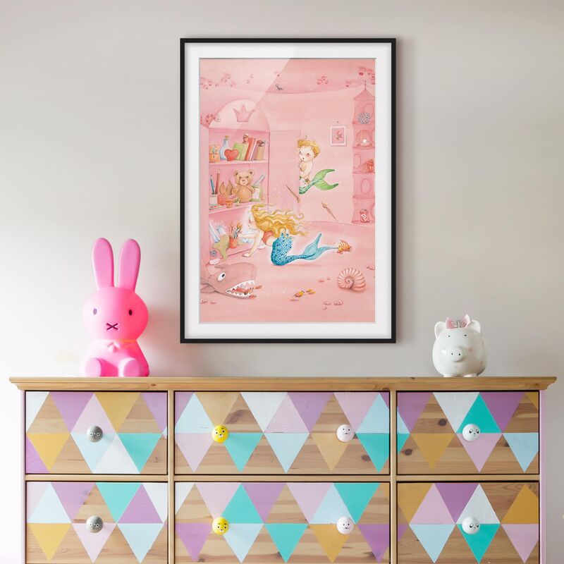 

Póster enmarcado - Matilda Has A Plan Dimensión LxA: 70cm x 50cm, Marco: Negro