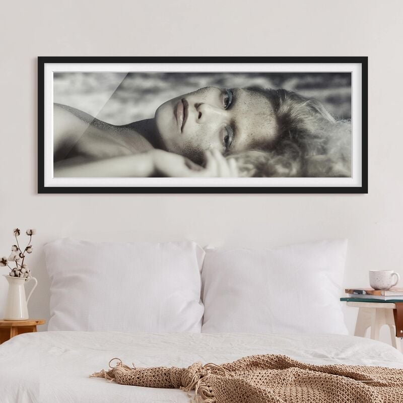 

Póster enmarcado - Sirena Dimensión LxA: 40cm x 100cm, Marco: Negro