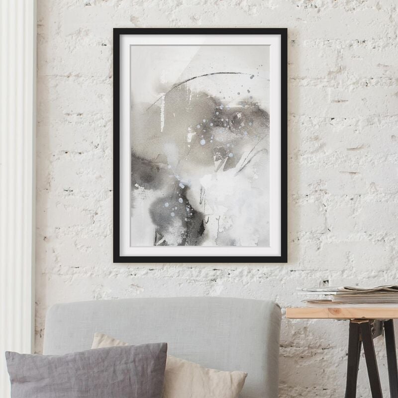

Póster enmarcado - Oggetti Mistici I Dimensión LxA: 100cm x 70cm, Marco: Negro