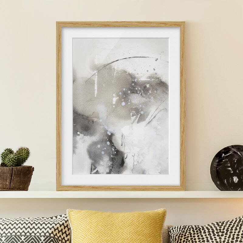 

Póster enmarcado - Oggetti Mistici I Dimensión LxA: 24cm x 18cm, Marco: Roble