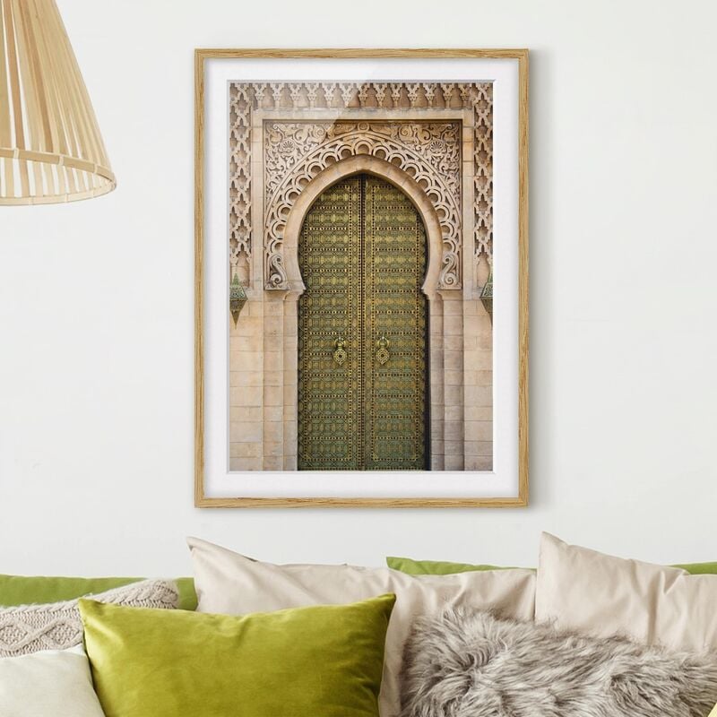 

Póster enmarcado - Oriental Gate Dimensión LxA: 40cm x 30cm, Marco: Roble