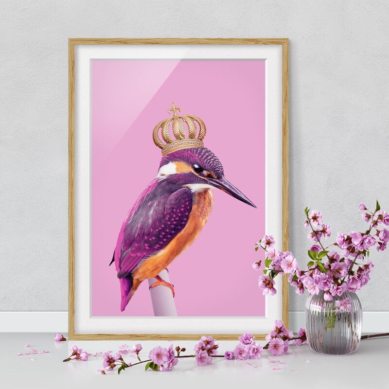 

Póster enmarcado - Rosa Martin pescatore con la parte superiore Dimensión LxA: 40cm x 30cm, Marco: Roble