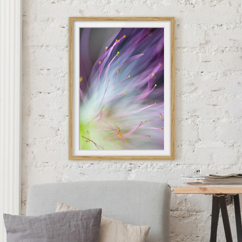 

Póster enmarcado - Pollen Dimensión LxA: 70cm x 50cm, Marco: Roble