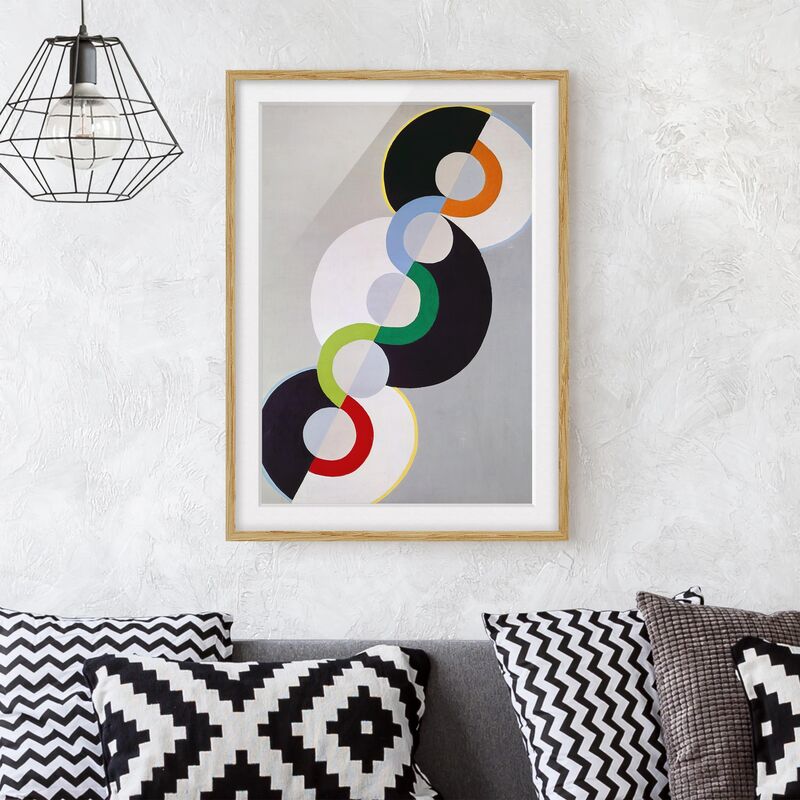 

Póster enmarcado - Robert Delaunay - Endless Rhythm Dimensión LxA: 55cm x 40cm, Marco: Roble