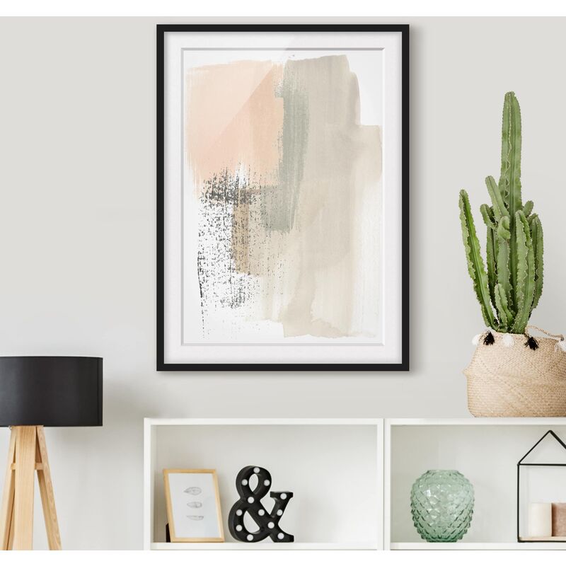 

Póster enmarcado - Sigillare Con Rouge I Dimensión LxA: 70cm x 50cm, Marco: Negro