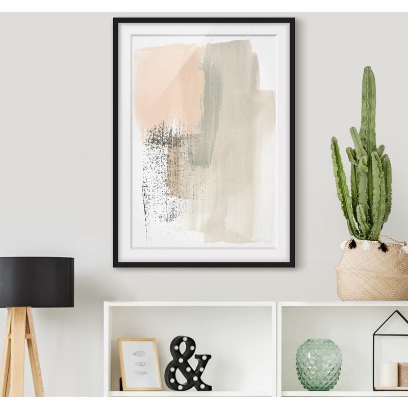 

Póster enmarcado - Sigillare Con Rouge I Dimensión LxA: 24cm x 18cm, Marco: Negro