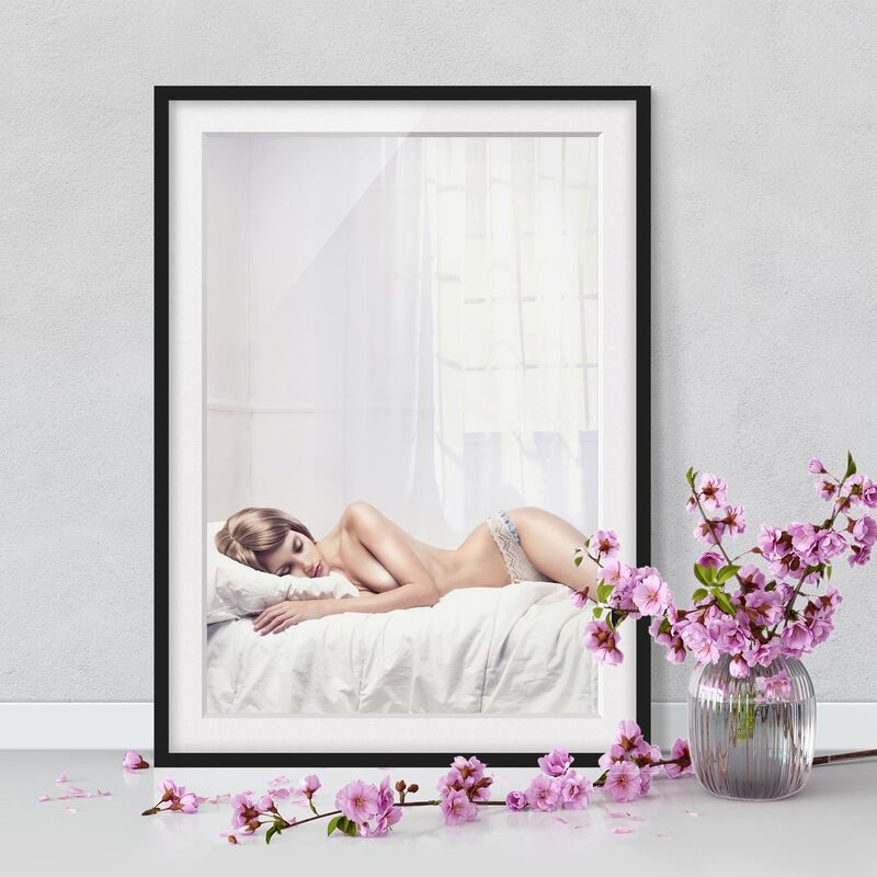 

Póster enmarcado - Sleeping Beauty Dimensión LxA: 40cm x 30cm, Marco: Negro