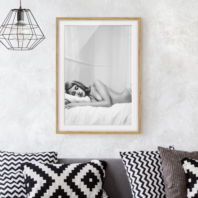 

Póster enmarcado - Sleep Well Ii Dimensión LxA: 40cm x 30cm, Marco: Roble
