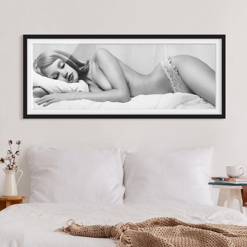 

Póster enmarcado - Sleep Well Ii Dimensión LxA: 50cm x 130cm, Marco: Negro