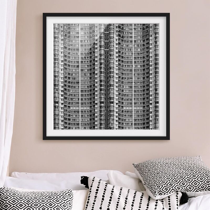 

Póster enmarcado - Skyscraper Dimensión LxA: 20cm x 20cm, Marco: Negro