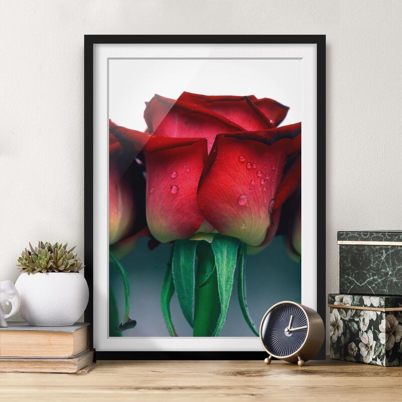 

Póster enmarcado - The Three Beauties Dimensión LxA: 40cm x 30cm, Marco: Negro