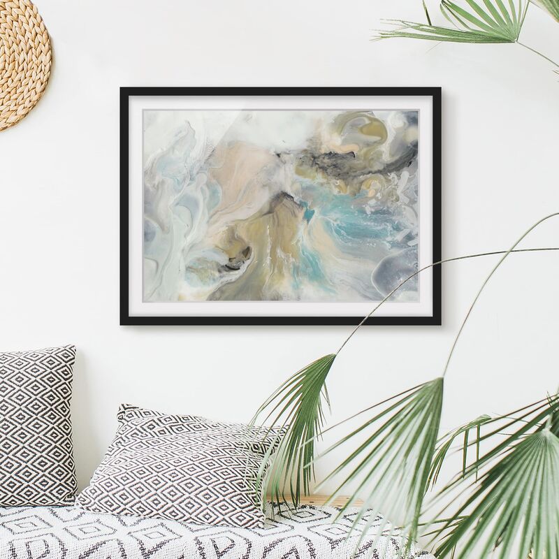 

Póster enmarcado - Tide With Flotsam II Dimensión LxA: 40cm x 55cm, Marco: Negro