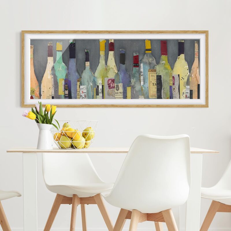

Póster enmarcado - Stappata - Spirits Dimensión LxA: 40cm x 100cm, Marco: Roble